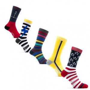 golf-pattern-sock
