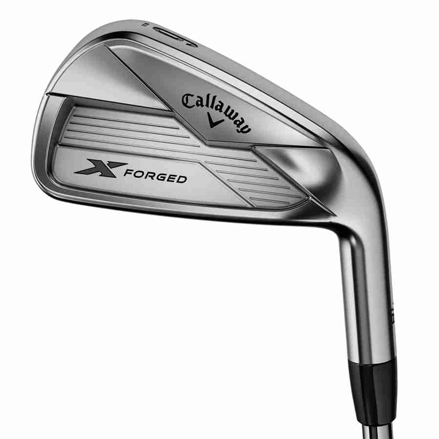 picture of callaway x forged iron clubface